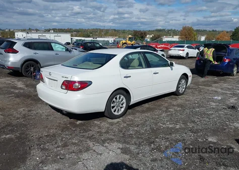 2003 Lexus Es 300 из США, поврежденный, VIN JTHBF30G630147383